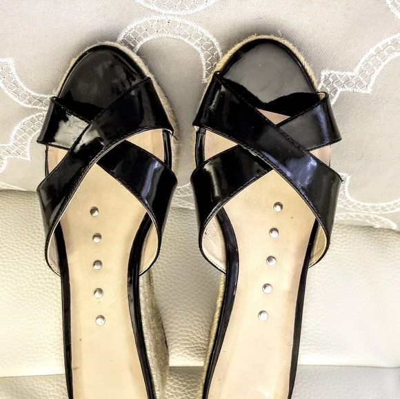 J Litvack Espadrille Wedge, Size 7.5 slides - Picture 3 of 6